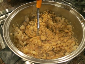 Garlic Roasted Smashed Turnips