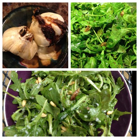 Roasted Garlic salad