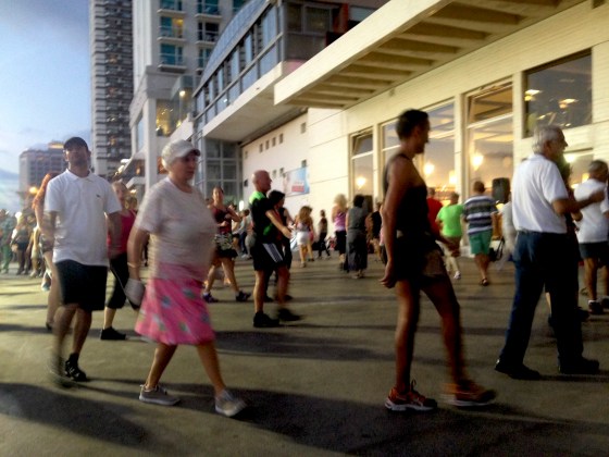 See... people are still dancing in the street. They aren't scared, you shouldn't be either. 