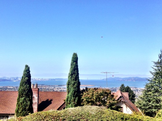 View of the bay from my new home